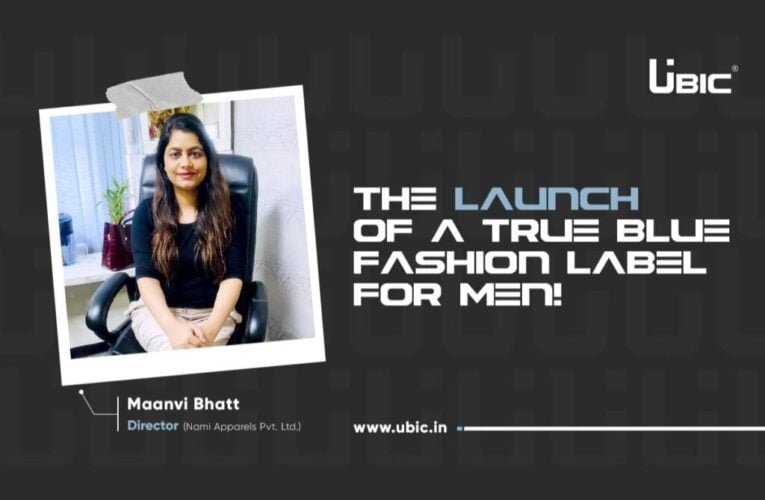 UBIC – The Launch Of A True Blue Fashion Label For Men