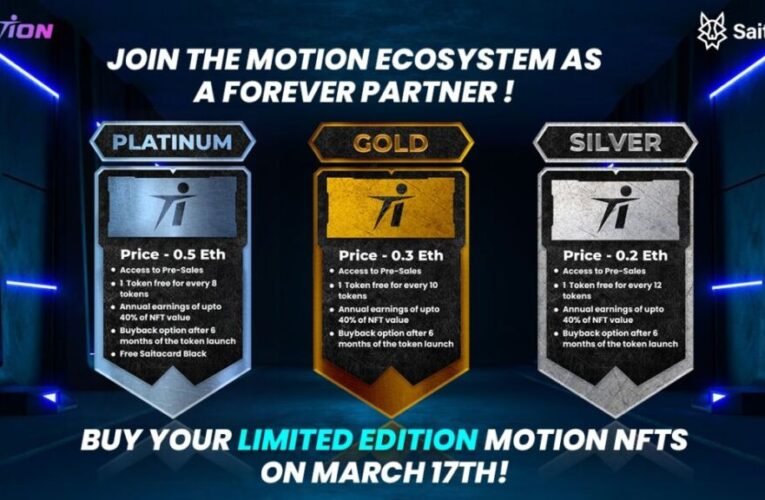 Motion NFTs: Your Gateway to Web3 Health and wellness Investments