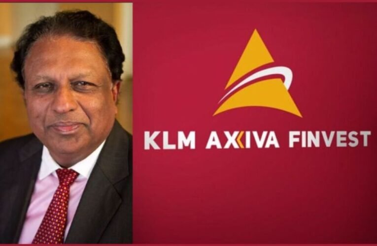 KLM Axiva Finvest Appoints Former Indian Ambassador T.P. Srinivasan as Chairman