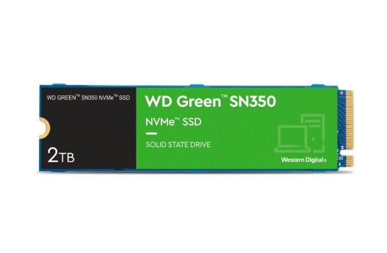 Western Digital WD Green SN350 NVMe SSD: Same Computer, Better Performance