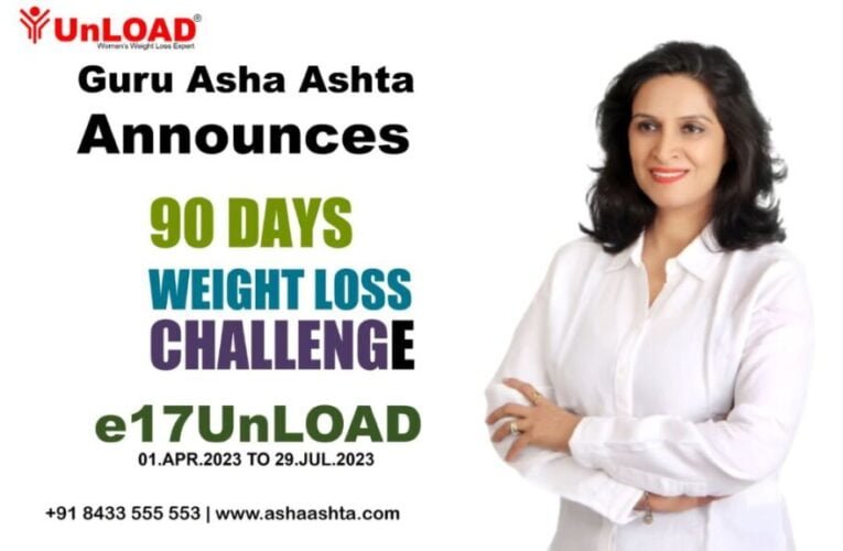 Khoob Khao Vazan Ghatao, UnLOAD by Asha Ashta announces 17th Edition of the 90 Days Weight Loss Challenge