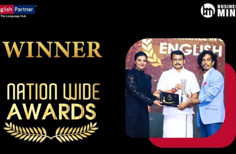 English Partner Receives Business Mint NationWide Award for the – Best Online Education (English Course) 2023