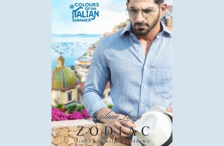ZODIAC Presents Summer 2023: Inspired By the Colours of Summer Seen At the Amalfi Coast on the Italian Riviera, the Positano Linen Collection