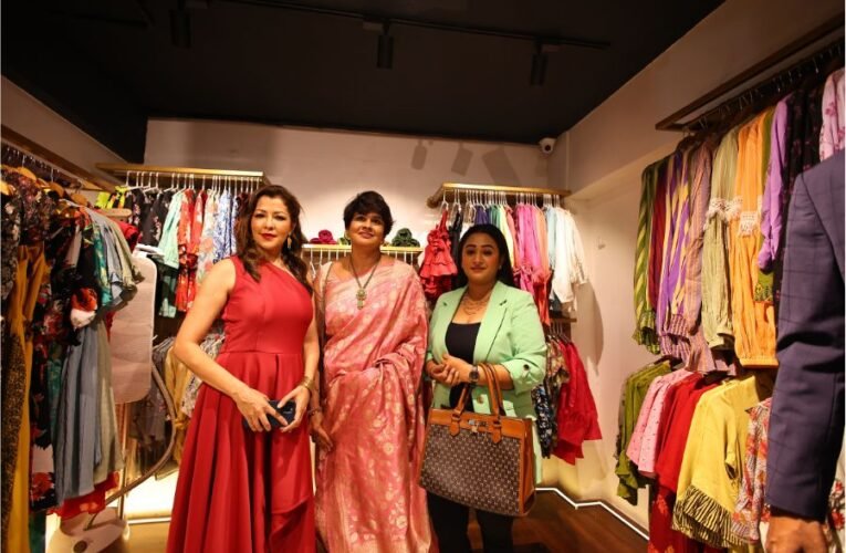Legacy and Looms’  Celebrates Successful First Anniversary in Belgaum with Mrs. World Aditi Govitrikar   
