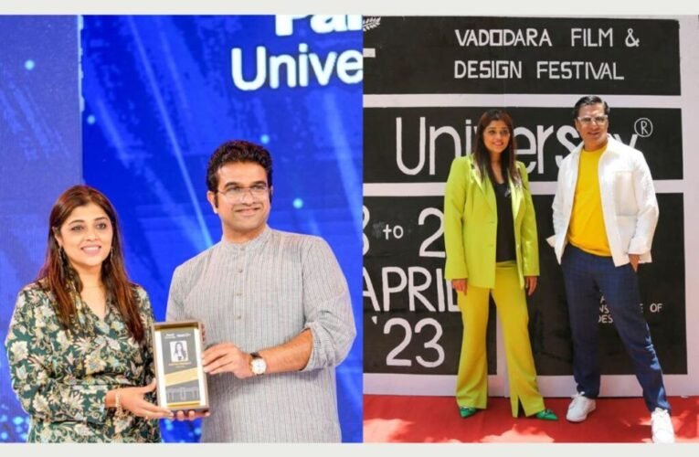 Producer ketki pandit hosts the highly anticipated Vadodara Films & Design festival for today’s YOUth at Parul University