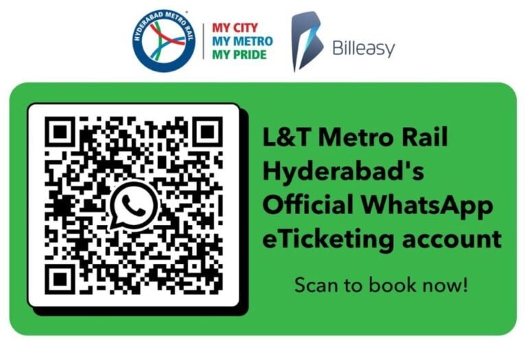 Traveling for an IPL match? L&T Metro Rail, Hyderabad Makes It all easy with WhatsApp e-ticketing