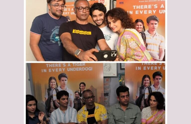 Actor-Politician Ravi Kishan, Avneet Kaur, Ritvik Sahore, Rajeshwari Sachdev, Prashant Narayanan, Aanjjan Srivastav, Jayesh V. Kardak Attend Manish Tiwary’s Chidiakhana’s Press Conference