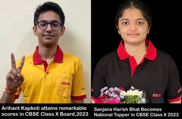 FIITJEE Long Term Classroom Program Students Achieve Phenomenal Results in CBSE Class X Board 2023