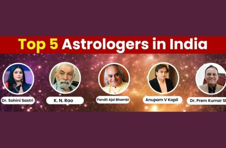 Who are the top 5 astrologers in India?