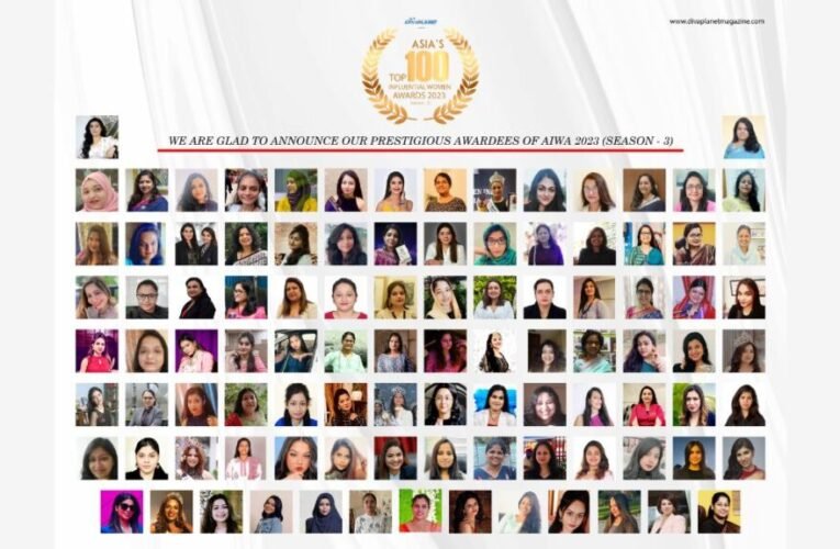 Diva Planet Magazine Selected Asia’s Top 100 Influential Women From the Various professional Backgrounds