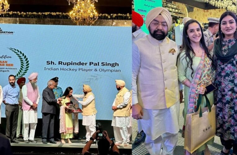 Dietitian Lavleen Kaur honoured with Pride of Punjab Award at Shaan Punjab Dee 2023