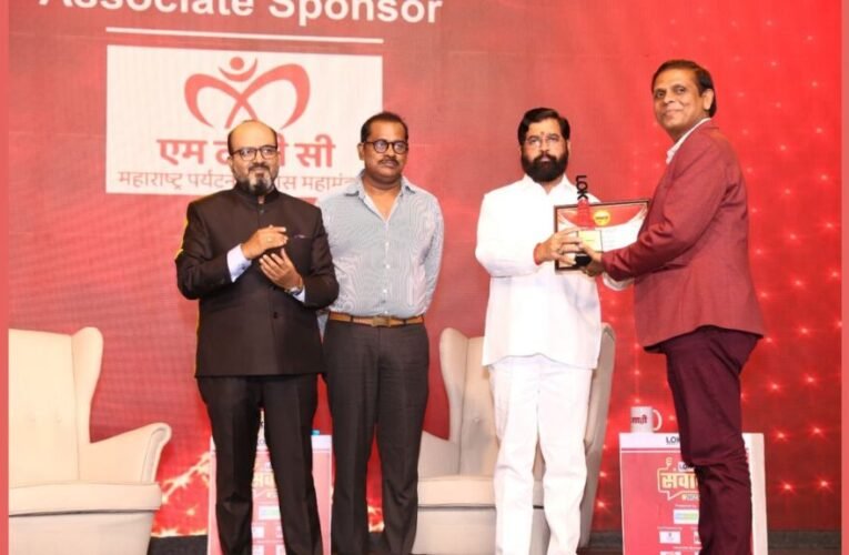 Dipankar Group’s CMD Suryaji Kamble bags Lokshahi Samwad award from Maharashtra CM Eknath Shinde