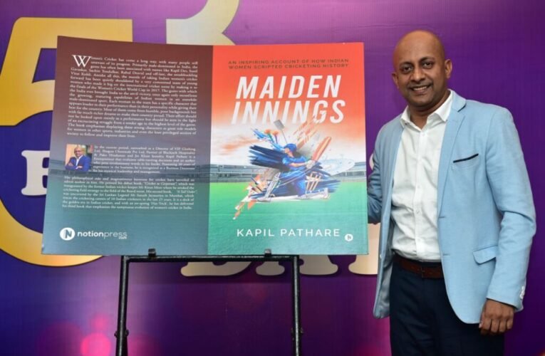 Author And Entrepreneur Kapil Pathare’s Book “Maiden Innings” Is a Celebration of Women’s Cricket