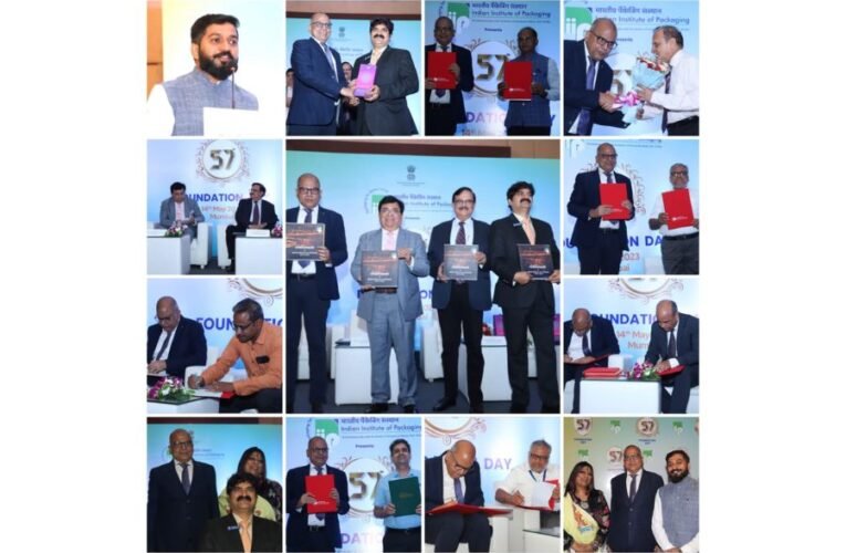 Indian Institute of Packaging Celebrates 57th Foundation Day: A Milestone in Promoting Packaging Standards