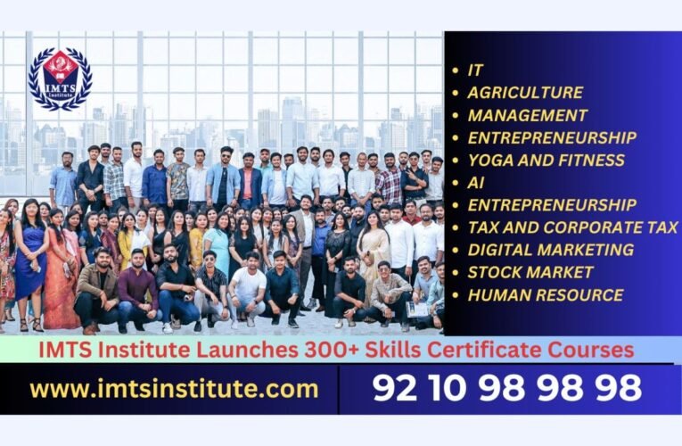 IMTS Institute Launches 300+ Skills Certificate Courses to Enhance Career Growth and Improve Salary Potential: Level up your career!