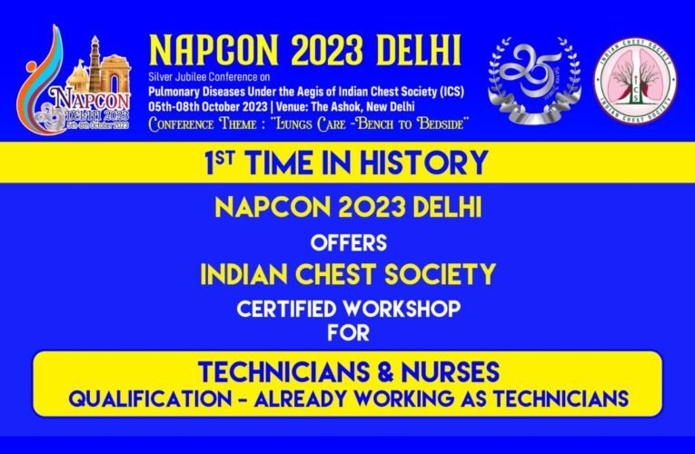Mahasangam of Global COVID Fighters: Leading Pulmonologists Congregate in Delhi to Combat Chest Diseases at NAPCON-2023