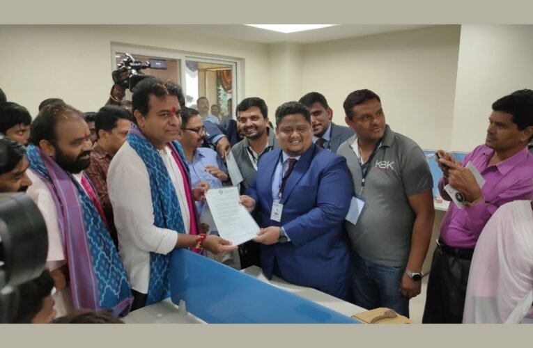 KBK Group Expands Its Presence to Nalgonda IT Tower, Receives Recognition from Telangana IT Minister KTR