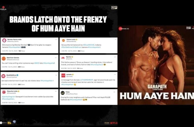 Ganapath Fever Gets the Brands Chattering as the engage in a battle of words to add spice to the ‘Hum Aaye Hain’ Sensation