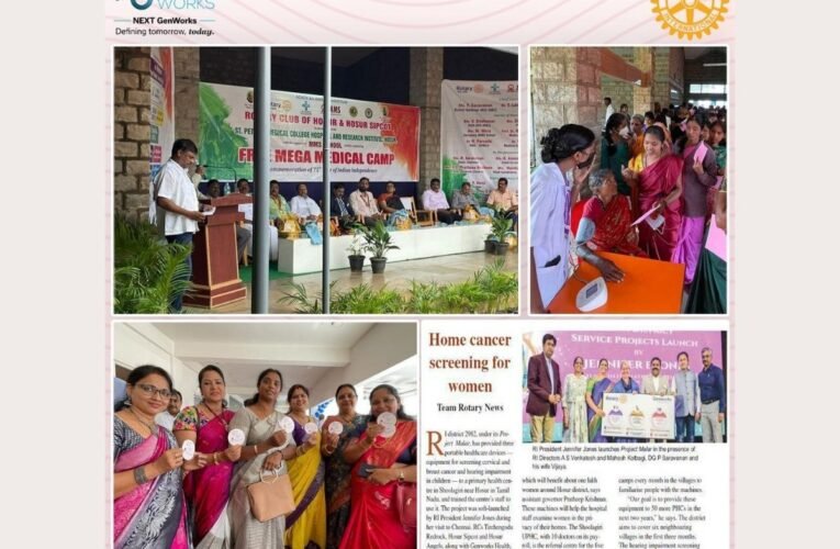 GenWorks and Rotary Club Collaborate To Transform Rural Healthcare