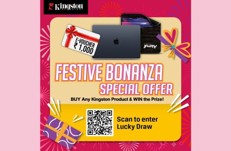 Kingston Technology amps up the festive cheer with its Festive Bonanza Special Offer.