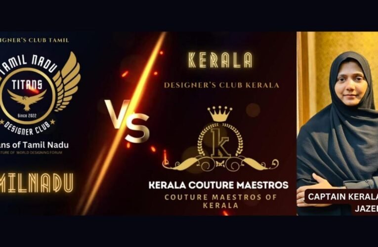 Jazeela K.M Appointed as Captain of “Kerala Couture Maestros” for the Indian Fashion League at National Designer Awards 2023