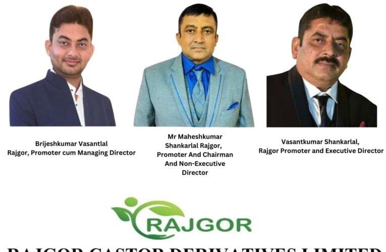 Rajgor Castor Derivatives to go public