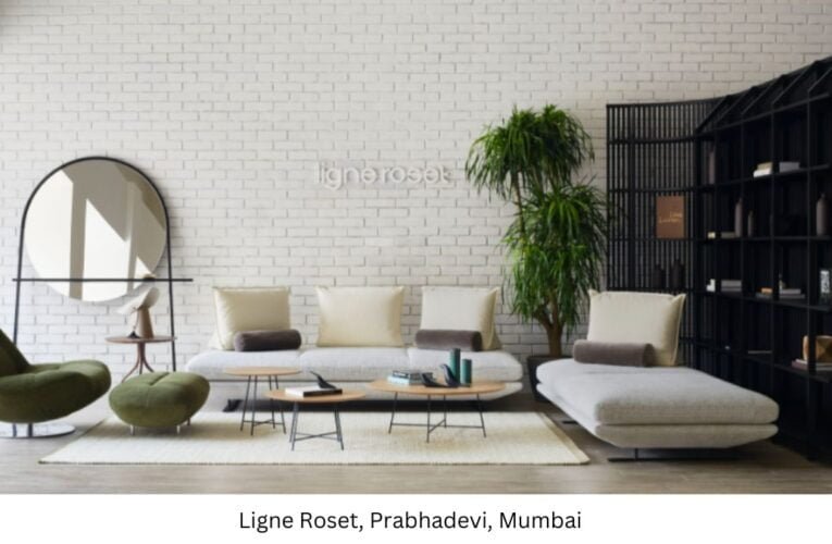 Luxury French furniture brand Ligne Roset opens its first exclusive store in India, in association with Burgundy Brand Collective