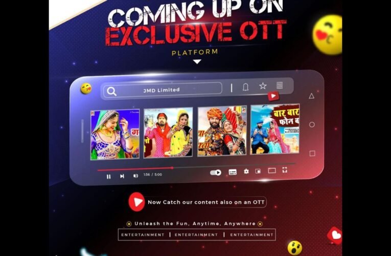 JMD Ventures Limited (Formerly known as JMD Telefilms Industries Ltd.) Expands Horizons into the OTT Universe