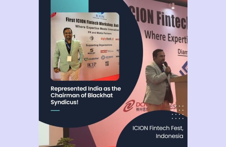 Sachin Salunkhe Leads India’s Pioneering Role in Global Fintech Evolution at ICION Fest