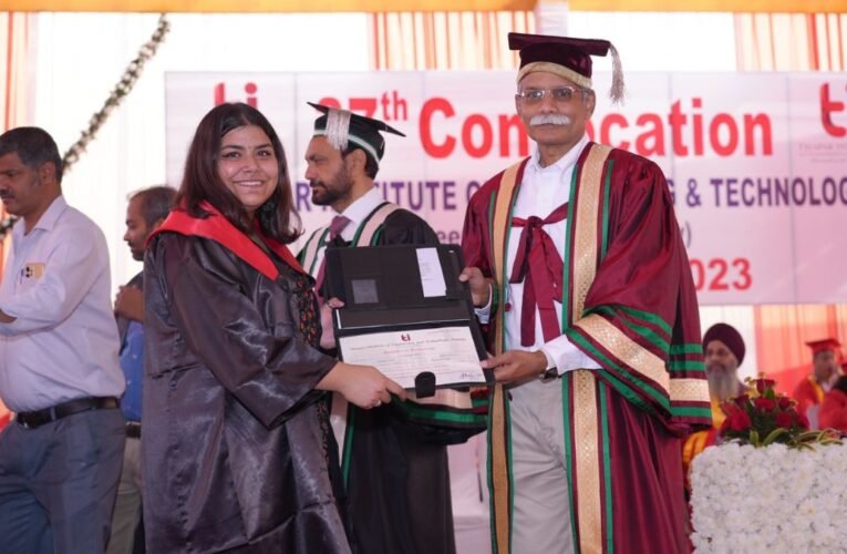 The 37th Convocation of Thapar Institute of Engineering & Technology, Patiala 