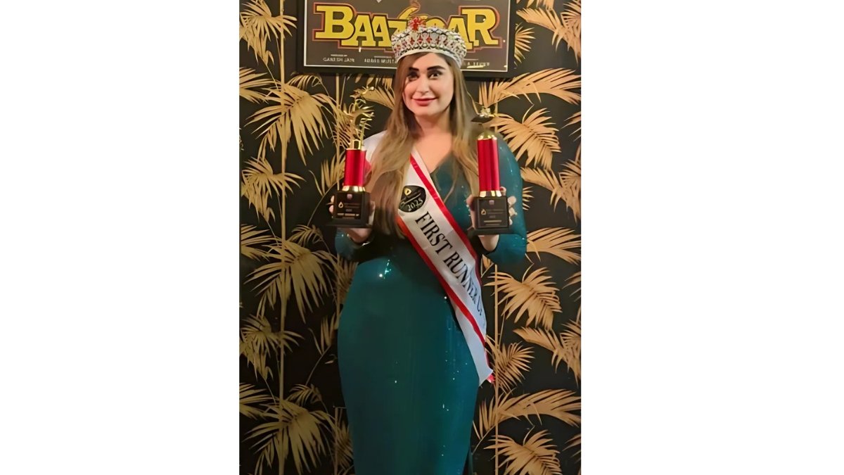 Alisha Seema Khan — This Beauty Queen ranks among top 2 at Mrs World International 2025