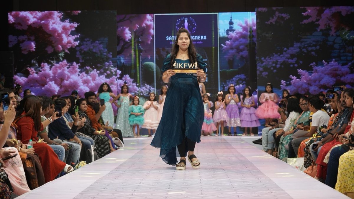 Satya Designers new kidswear line blends tradition and trend, taking center stage at India Kids Fashion Week in Hyderabad