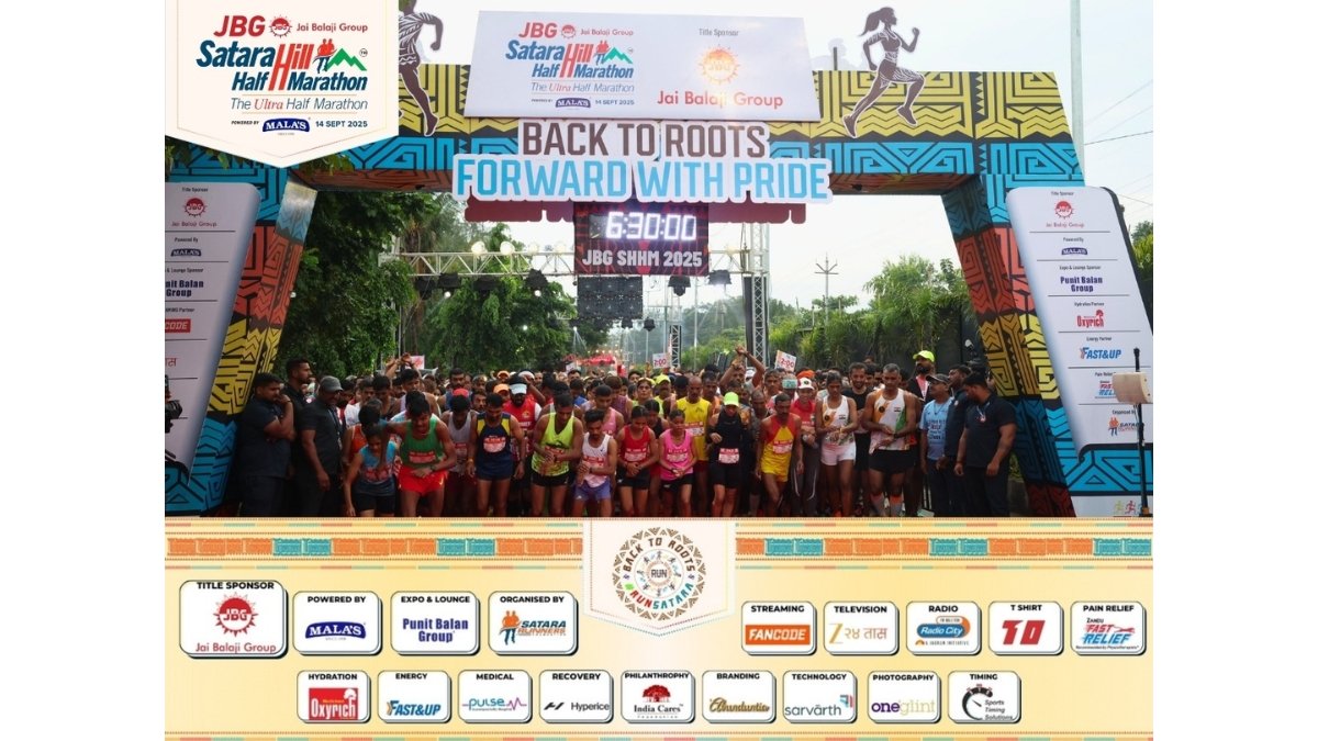 JBG Satara Hill Half Marathon 2025 PNN