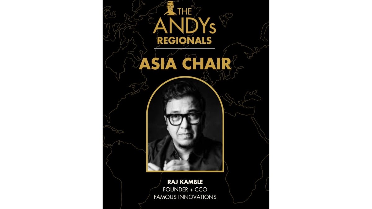 Indian Ad Veteran Raj Kamble Named Asia Chair for The ANDY Awards Regionals - PNN
