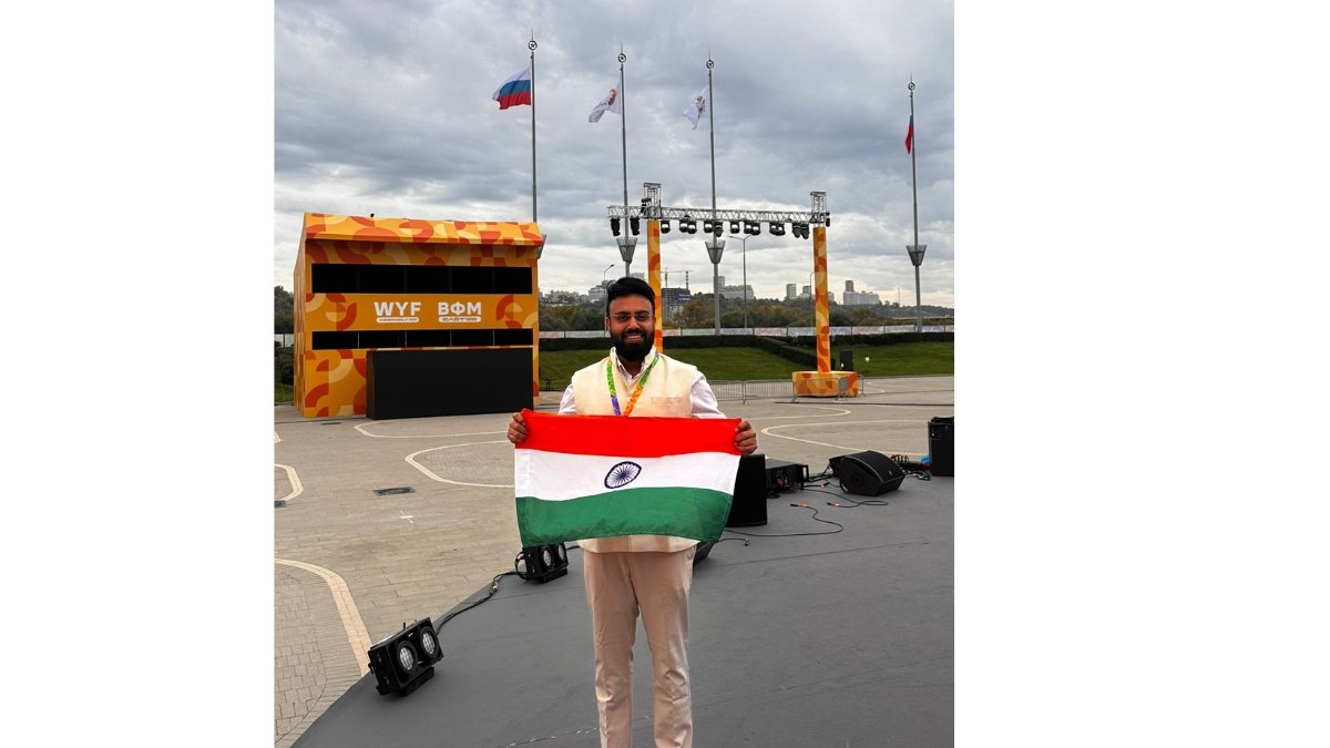 Kunal Sharma Puts Indian Youth at the Heart of Global Dialogue at World Youth Festival in Russia