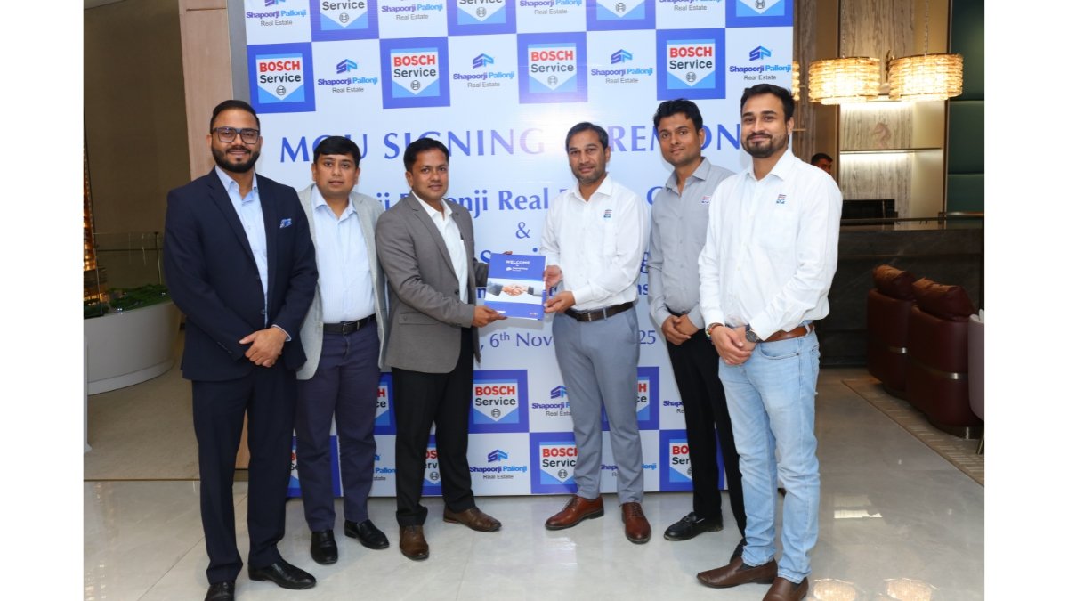 Shapoorji Pallonji Real Estate partners with BOSCH Car Service to launch in-residence Xpress Car Care at The Dualis, Gurugram PNN