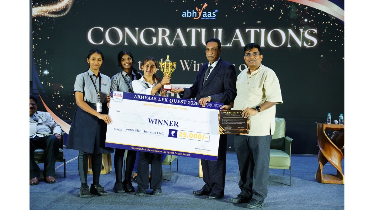 Abhyaas Lex Quest 2025 Concludes with Resounding Success; Sets New Benchmark in School-Level Legal Education - PNN