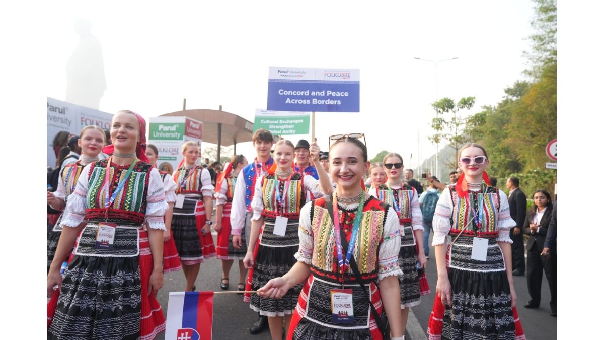 Parul University Successfully Hosts the 3rd Edition of Its International Folklore Festival, Uniting 30 Nations in a Powerful Celebration of Global Harmony PNN