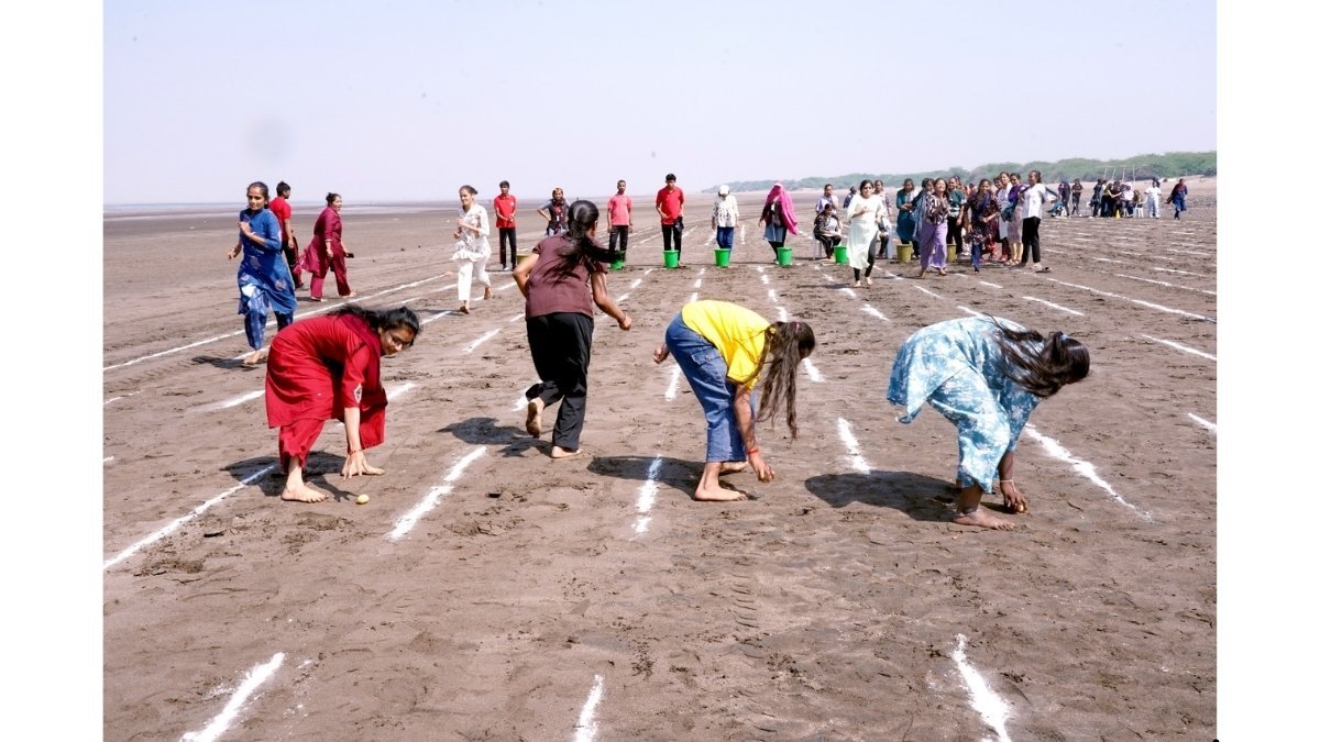 AM/NS India CSR Team Hosts Women’s Sports Day-PNn